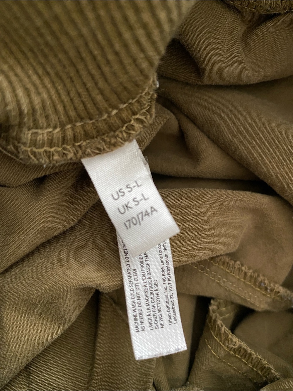 Free People Movement Cargo Parachute Pants. Green Khaki. S. - Picture 4 of 12